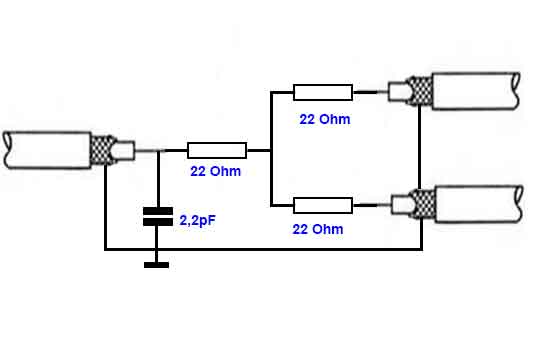 Cara membuat splitter antena sendiri