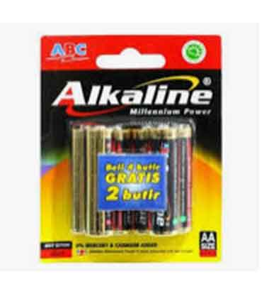 Jenis baterai alkaline