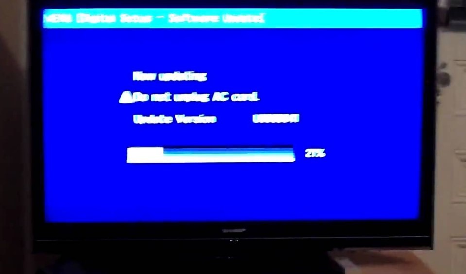 Cara Update Firmware TV Aqua