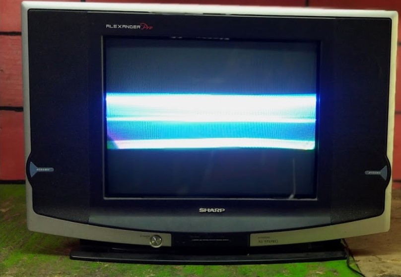 Memperbaiki TV Sharp Slim Gambar Berkedip