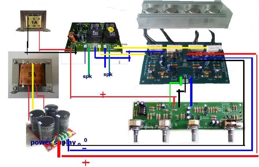 Cara Modifikasi Power OCL 150 Watt