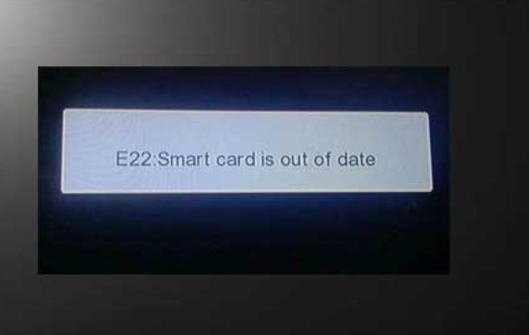 Arti Smart Card Is Out Of Date di Parabola